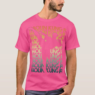 Camiseta Retro Shaolin Kung Fu Repetitivo Shaolin Wushu