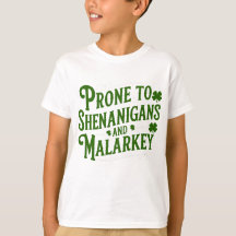 Retro Shenanigans & Malarkey Humor Irish funge