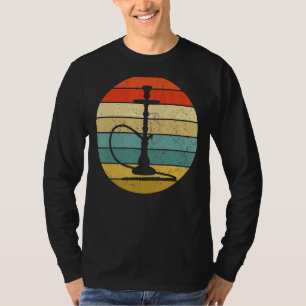 Camiseta Retro Shisha Hookah Fumaça de Vapor
