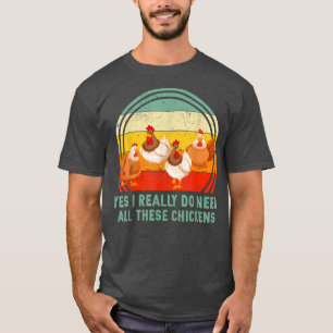 Camiseta Retro Sim, Eu Realmente Preciso De Todos Esses Fra