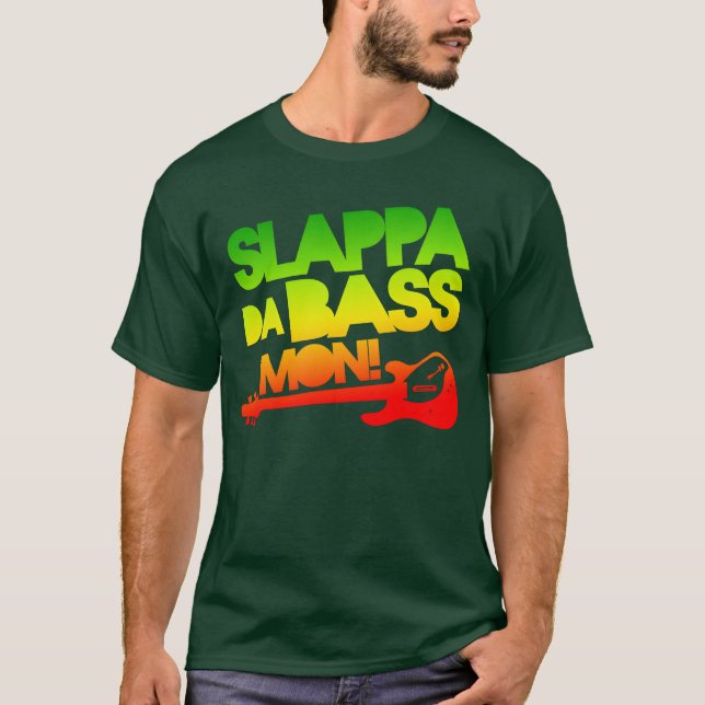 Camiseta Retro Slappa Da Bass Mon (Frente)