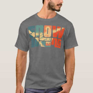 Camiseta Retro Snowboard Snowboard Sport Vintage Snowbo