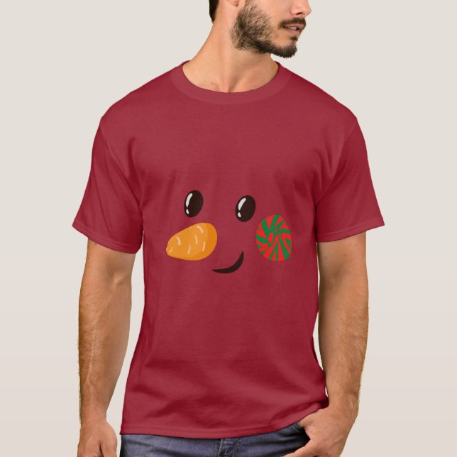 Camiseta Retro Snowman Men (Frente)