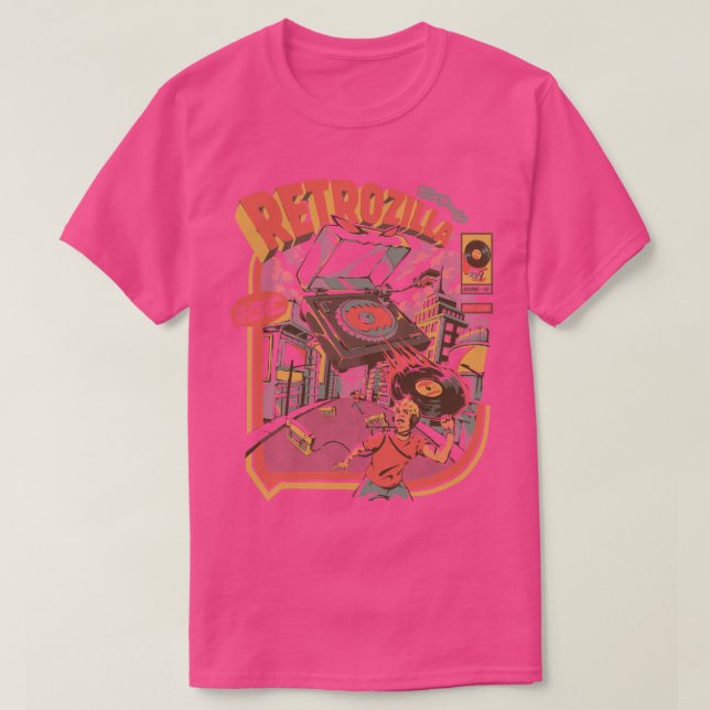 Camiseta Retro Soundzilla (Frente do Design)