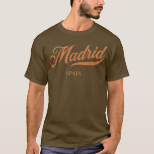 Camiseta Retro Spain CityVintage Madrid