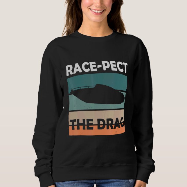 Camiseta Retro Speedboat Racing Drag Boat Racer Drag Boat R (Frente)