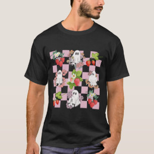 Camiseta Retro Spooky Ghost Halloween Ghost Cott