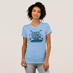 Camiseta Retro Spooky Pumpkin Halloween Cozy Spooky Season
