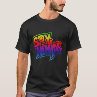 Camiseta Retro Spy-Ninja Artes Clássicas Rainbows Essential