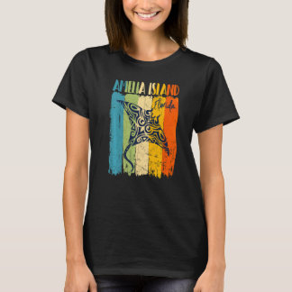Camiseta Retro Stingray Amelia Island Florida Theme Friends