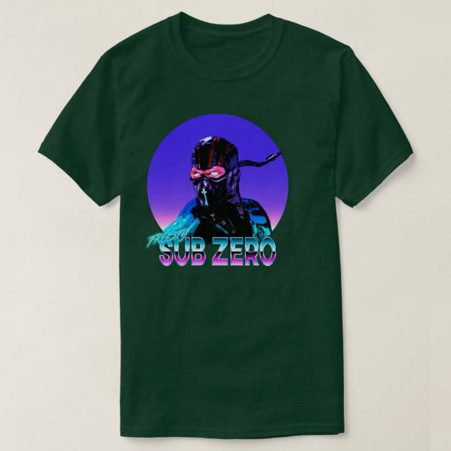 Camiseta Retro Sub Zero (Frente do Design)