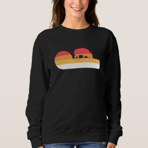 Camiseta Retro Sunset American Bison