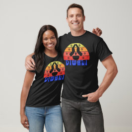 Camiseta Retro Sunset Diwali