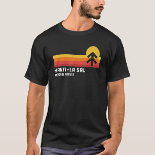 Camiseta Retro Sunset Manti La Sal National Forest Moab Uta