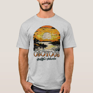 Camiseta Retro Sunset Osoyoos British Columbia