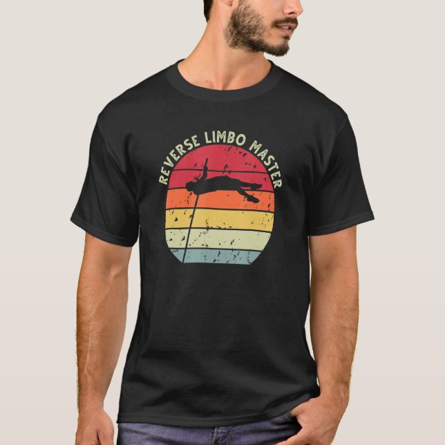 Camiseta Retro Sunset Pole Vault (Frente)