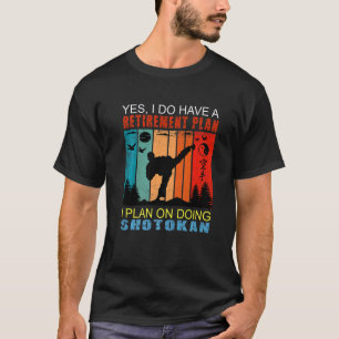 Camiseta Retro Sunset Slogan Retirement I Plan On Fazendo S