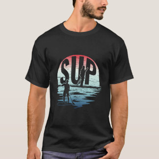Camiseta Retro Sup Sunset - Prepare-se Para Transmitir Espo