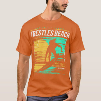 Camiseta Retro Surfing Trestles San Clemente California Vin