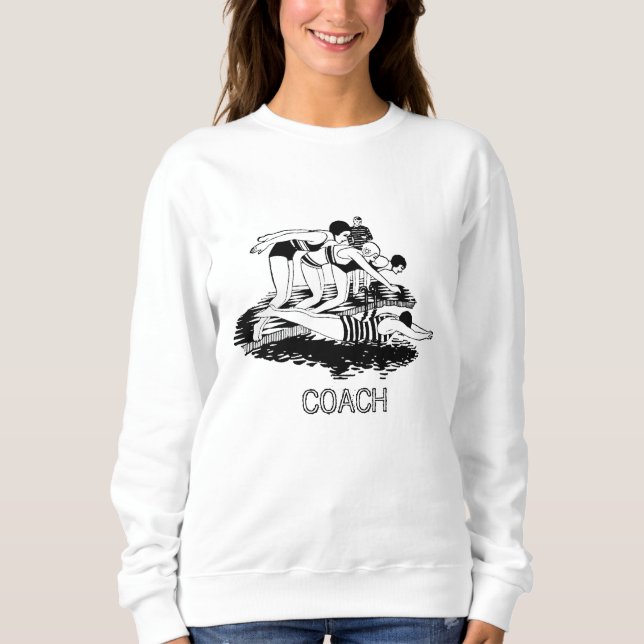 Camiseta Retro Swimmers COACH (Frente)
