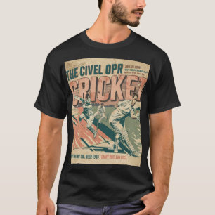Camiseta Retro T20 Cricket Fever