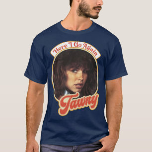 Camiseta Retro Tawny Kitaen Aqui Vou Tributar Novamente