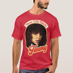 Camiseta Retro Tawny Kitaen Aqui Vou Tributar Novamente
