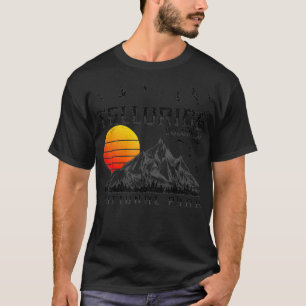 Camiseta Retro Telluride Colorado Park Moutain Camping Hik
