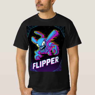 Camiseta retrô Tempest Flipper Arcade Vilão Cartoo