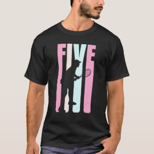 Camiseta Retro Tênis Amadurece 5 de Aniversário Engraçado 5