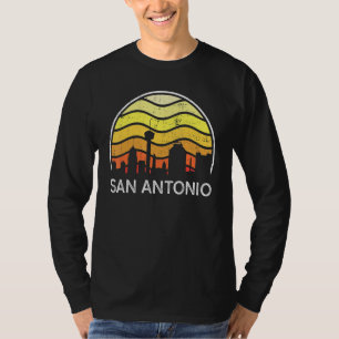 Camiseta Retro Texas San Antonio Visitantes Horizonte Vinta