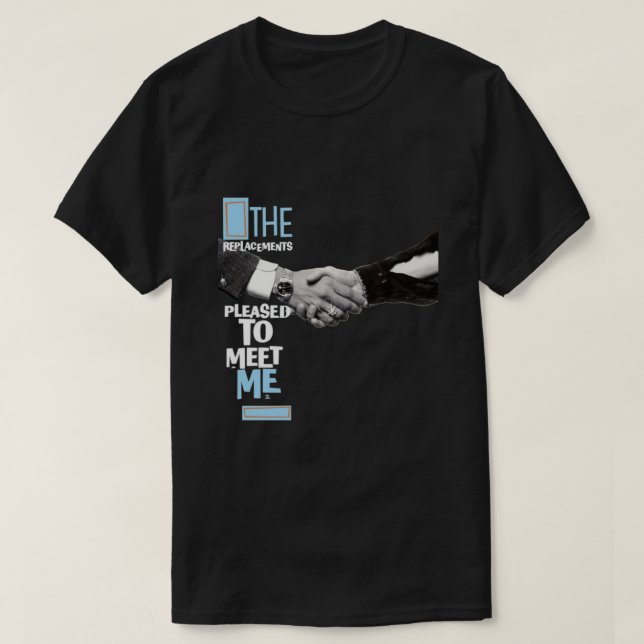 Camiseta Retro The Replacements Band Rock Gift For Fans (Frente do Design)