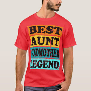 Camiseta Retrô Tia Godmãezinha Legen De Godson Godson Godfi
