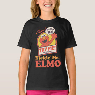 Camiseta Retro Tickle Me Elmo Aceno Gráfico