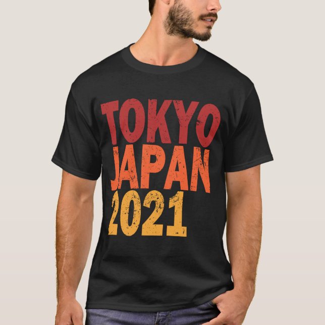 Camiseta Retro Tokyo Japão 2021 (Frente)