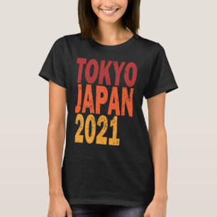 Camiseta Retro Tokyo Japão 2021