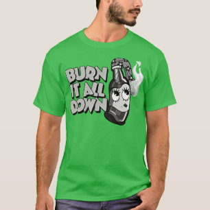 Camiseta Retro Ton Molotov Cocktail Girl Queimou Tudo