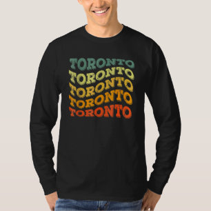 Camiseta Retro Toronto Canada Vintage Traveler