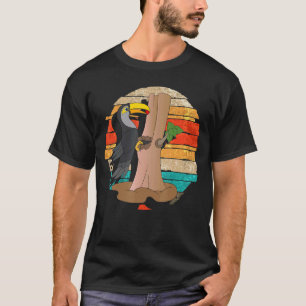 Camiseta Retro Toucan Exótico Bird Animal Tropical Touch