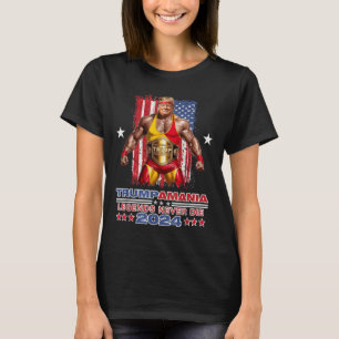 Camiseta Retro Trump Funny Luta Meme Trumpamania 2024