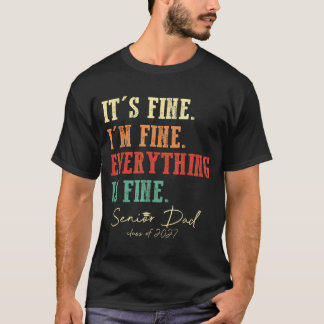 Camiseta Retro Tudo Bem Tudo Está Bem Pai Sênior Cl De