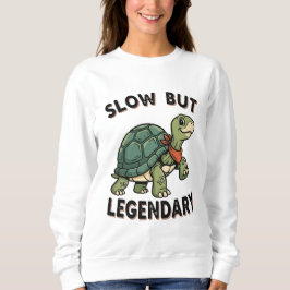 Camiseta Retro Turtle Slow Legend Women’s Sweatshirt