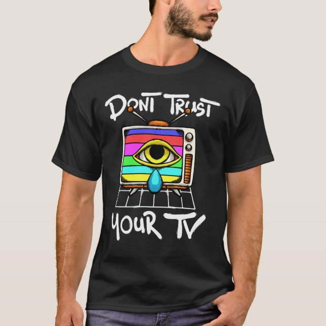 Camiseta retro TV streetwear (Frente)