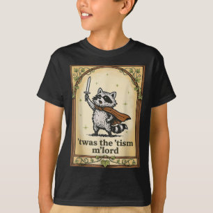 Camiseta Retro Twas O Tism Mlord Engraçado Assistente Racco