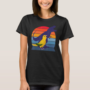Camiseta Retro Tyrannosaurus Rex I Gritando Rainha de Bavar