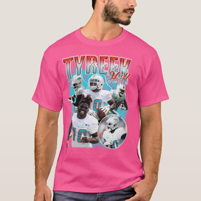 Camiseta Retro Tyreek Hill Miami (Frente)