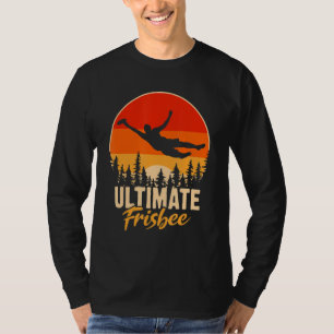 Camiseta Retro Ultimate Jogador Frisbee Homens Mulheres Vin