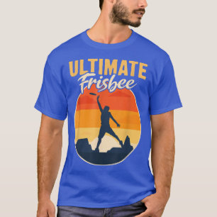 Camiseta Retro Ultimate Jogador Frisbee Homens Mulheres Vin