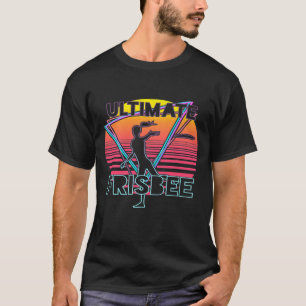 Camiseta Retro Ultimate Players Frisbee Team Sports Disk Go
