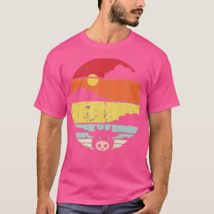 Camiseta Retro Vacas Engraçadas Vacas Sobrenaturadas Donas